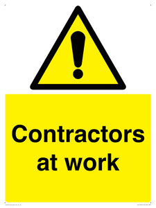 Contractors at work